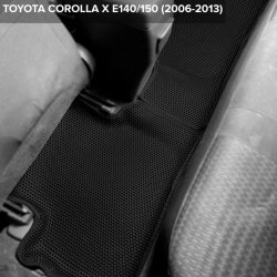 3D коврики EVA с бортами Toyota Corolla X E140/150 (2006-2013)