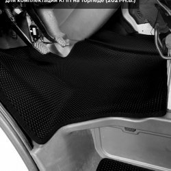 3D коврики EVA с бортами ГАЗ Газель NEXT с рычагом КПП на торпеде