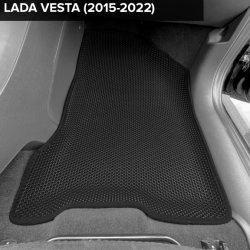 3D коврики EVA с бортами Lada Vesta седан, универсал (2015-2022)