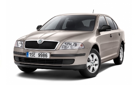 2D коврики EVA в салон и багажник на Skoda Octavia II A5 (2004-2013)