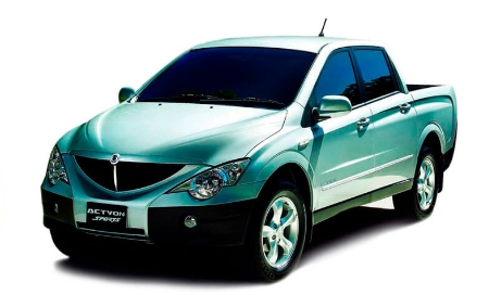 2D коврики EVA в салон  на SsangYong Actyon Sport I (2006-2012)
