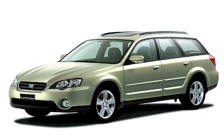2D коврики EVA в салон на Subaru Outback III универсал (2003-2009)