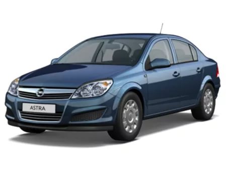 2D коврики EVA в салон и багажник  на Opel Astra H седан (2004-2014)