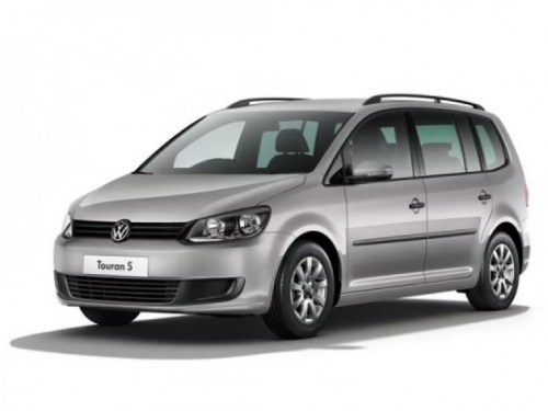 2D коврики EVA в салон и багажник на Volkswagen Touran I (2006-2010)