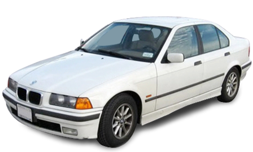 2D коврики EVA в салон  на BMW 3 E36 седан (1990-2000)