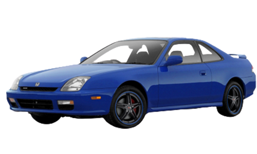 2D коврики EVA в салон и багажник на Honda Prelude V, правый руль (1996-2001)