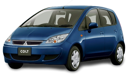 2D коврики EVA в салон на Mitsubishi Colt VI Z30 (2002-2012)