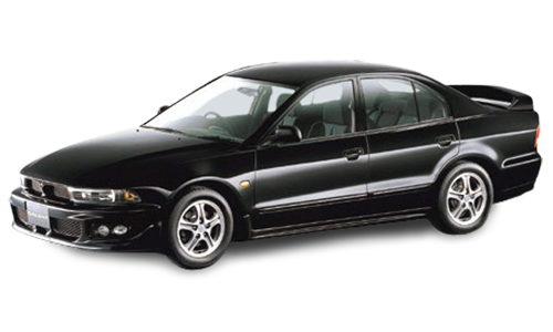 2D коврики EVA в салон на Mitsubishi Galant VIII 4WD, правый руль (1996-2003)