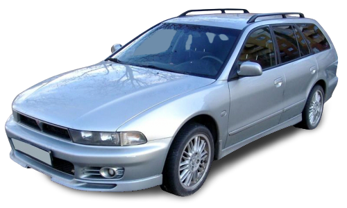 2D коврики EVA в салон и багажник на Mitsubishi Galant VIII универсал (1996-2003)
