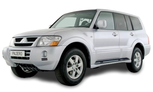 2D коврики EVA в салон и багажник на Mitsubishi Pajero III 5D (1999-2006)