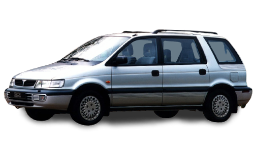 2D коврики EVA в салон на Mitsubishi Space Wagon II (1991-1998)