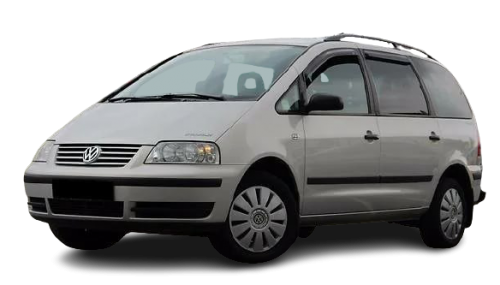 2D коврики EVA в салон на Volkswagen Sharan I рестайлинг (Phase 1.5) (2000-2005)