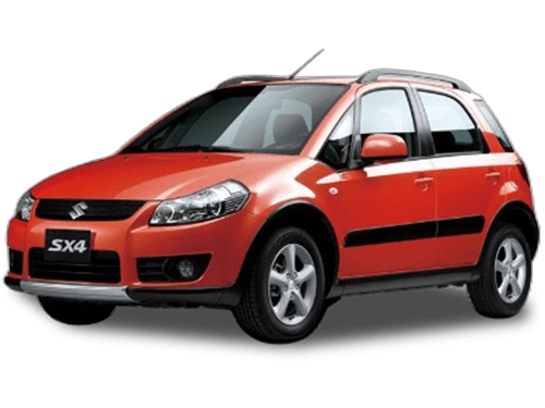 2D коврики EVA в салон и багажник на Suzuki SX4 I хетчбек (2006-2014)