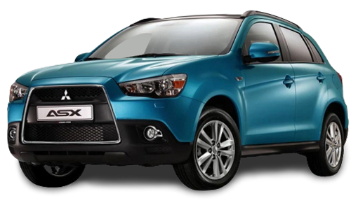 3D коврики EVA с бортами в салон на Mitsubishi ASX (2010-н.в.)