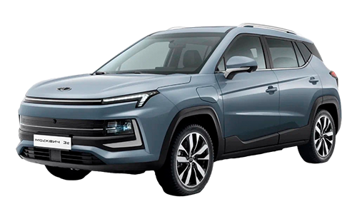 2D коврики EVA в салон и багажник на Москвич 3е электрический (2022-н.в.)