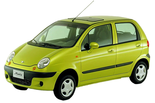 3D коврики EVA с бортами в салон на Daewoo Matiz M100/M150 (1998-2015)