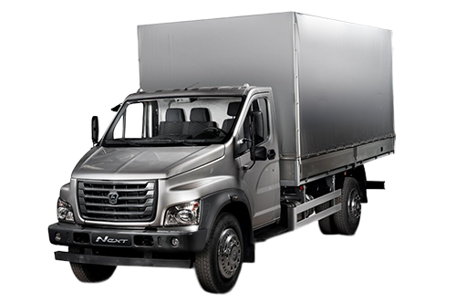 3D коврики EVA с бортами в салон на ГАЗ Газон NEXT с рычагом КПП на полу