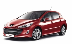 2D коврики EVA в салон и багажник на Peugeot 308 I 5D хэтчбек (2007-2015)