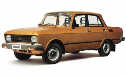 2D коврики EVA в салон на Москвич 412 (1967-1997)