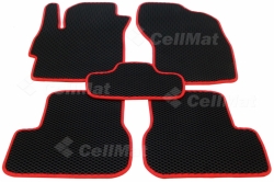 2D коврики EVA в салон  на Mitsubishi Lancer X хэтчбек (2007-2017)