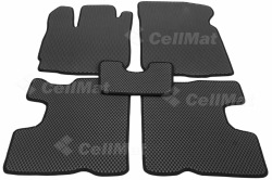 2D коврики EVA в салон и багажник на Renault Duster I рестайлинг (2015-2021)