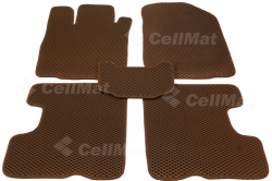 2D коврики EVA в салон и багажник на Renault Sandero Stepway II (2013-2018)