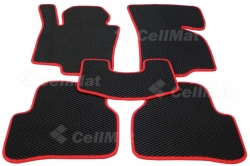 2D коврики EVA в салон и багажник на Volkswagen Passat CC (2008-2017)