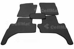 2D коврики EVA в салон и багажник на Mitsubishi L 200 IV (2006-2015)