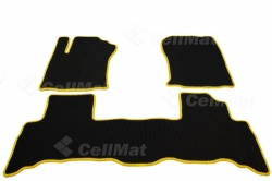 2D коврики EVA в салон и багажник на Toyota Land Cruiser Prado 150 рестайлинг (2013-2017)