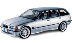 2D коврики EVA в салон на BMW 3 E36 универсал (1990-2000)