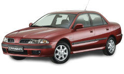 2D коврики EVA в салон на Mitsubishi Carisma седан (1995-2004)