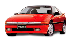 2D коврики EVA в салон на Mitsubishi Eclipse G1 (1989-1994)