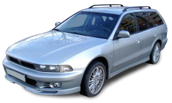 2D коврики EVA в салон и багажник на Mitsubishi Galant VIII универсал (1996-2003)