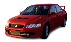 2D коврики EVA в салон и багажник на Mitsubishi Lancer Evolution VII (2001-2003)