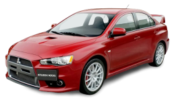 2D коврики EVA в салон на Mitsubishi Lancer Evolution X (2007-2016)
