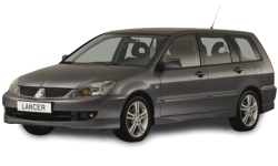 2D коврики EVA в салон и багажник  на Mitsubishi Lancer IX универсал (2000-2010)
