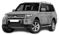 2D коврики EVA в салон и багажник на Mitsubishi Pajero IV 5D 7 мест (2006-н.в.)