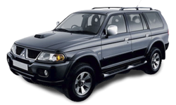 2D коврики EVA в салон и багажник на Mitsubishi Pajero Sport I (1998-2009)