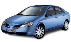 2D коврики EVA в салон и багажник на Nissan Primera III P12 седан (2001-2008)