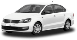 3D коврики EVA с бортами в салон  на Volkswagen Polo V седан (2009-2020)