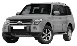 3D коврики EVA с бортами в салон  на Mitsubishi Pajero IV 5D (2006-н.в.)